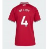 Manchester United Matthijs de Ligt #4 Hjemmedrakt Kvinner 2026-27 Kortermet